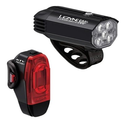 Lezyne Fusion Drive 500+ / KTV Drive Pro+ Lichtset