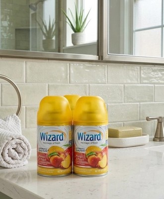 WIZZARD MANGO PEACH SPRAY REFILL  NEW 4 OZ