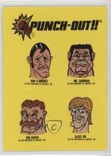 1989 Topps Nintendo Stickers Don Flamenco Mr Sandman Von Kaiser Glass Joe 0w6