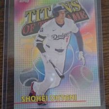 Topps 2026 Series 1 Titans of the Game Shohei Ohtani Dodgers #TOG-1 Insert
