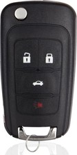 Key Fob Keyless Entry Remote Flip Replacement for 2010-2019 Models Car Key Repla