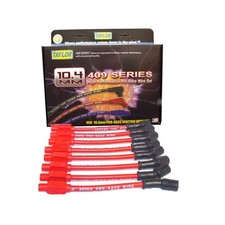 Taylor Spark Plug Wire Set 79203 409 Pro Race 10.4mm Red 9.5 In. For Chevy Ls Taylor Spark Plug Wire Set 79203 409 Pro Race 10.4mm Red 9.5 In. For Chevy Ls