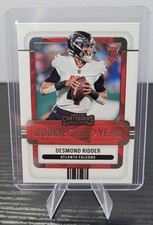 2022 Panini Contenders Desmond Ridder Rookie Of The Year Contenders Rookie