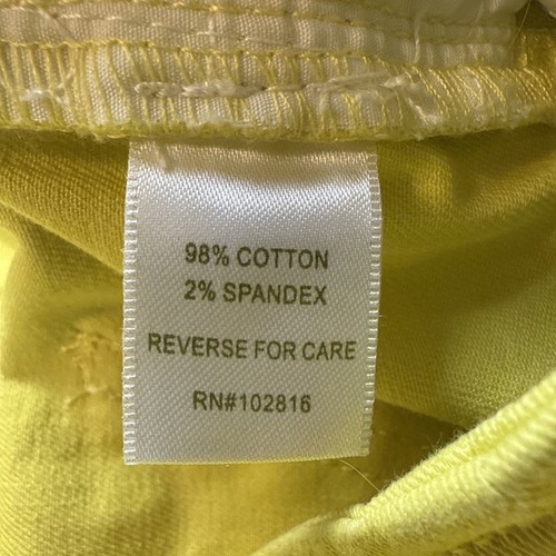 Garnet Hill Damengröße 10 Chino Shorts 3" Schrittlänge 3er-Set pink gelb orange - Bild 9 von 10