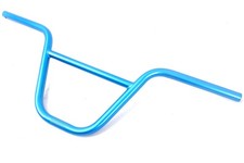 Manubrio BMX KHE PRISM 9" HiTen Blu 812g 720mm 22,2mm Zigrinato