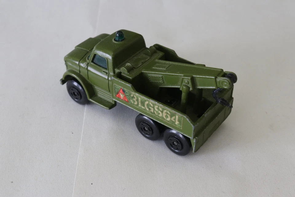 Camión de naufragio militar Matchbox Superfast No.71 TP-16 edición paquete doble Foto 2 de 4