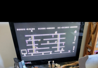 Hard Hat Mack 1985 - Atari 800/XL/XE 5 1/4'' Disk + Hülle. Sehr selten. funktionstüchtig