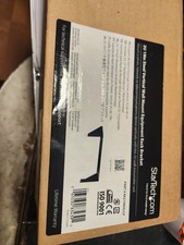 StarTech RK219WALLV 2U 19in Steel Vertical Wall Mount Equipment Rack Bracket NEW