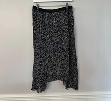 Good Hart by Matilda Jane Wimberley Pleated Paisley Midi Skirt Women's XS NWT