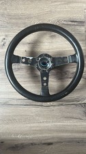 SELTENES Sportlenkrad Lederlenkrad URVI 350mm mit Nabe, BMW, Porsche, Alfa etc.
