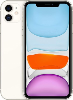 Apple iPhone 11 (A2221) 64GB Weiß 6,1'' Liquid Retina HD Display 12MP Kamera