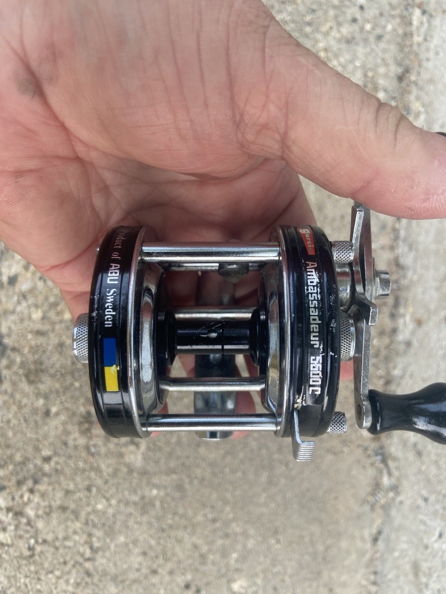 ABU GARCIA AMBASSADEUR 5600C BAITCAST REEL NICE!! | eBay