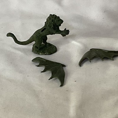 2008 SLM Griffon Winged Lion Bird Miniature 2008 Green Original Sculpt