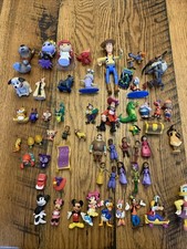 Mixed Disney Toy Lot 57 Figures Random Toys disney Lion King Toy Story Wish Etc