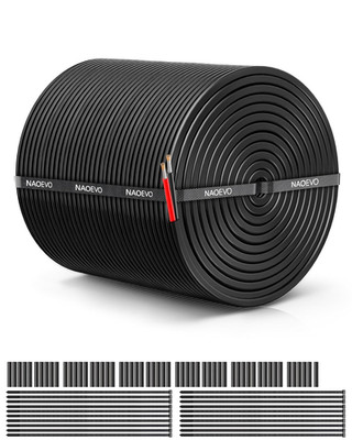 16 Gauge Wire 2 Conductor Electrical Wire, 16 AWG Stranded PVC Cord, 12V Low Vol