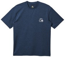 Quiksilver DNA Logo SS Surf Shirt - Navy Heather - New