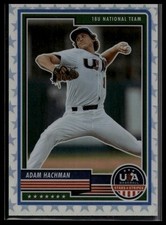 2023 Panini Stars & Stripes USA Baseball #51 Adam Hachman White #/99 SN