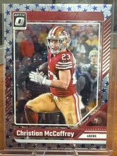 2024 Panini Donruss Optic - Christian McCaffrey #171 BLUE STARS Prizm