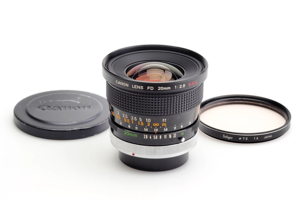 Preços baixos em Lentes de câmera Canon FD 20mm | eBay