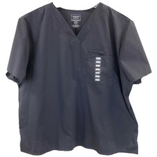 Cherokee Scrubs Men 2X Scrub Top Shirt Workwear Professionals V-Neck