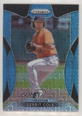 2019 Panini Prizm Tier II Blue Mojo Prizm 108/399 Gerrit Cole #109 fm0