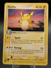2004 Pokemon EX Team Magma vs Aqua Raichu 13/95 Holo Rare Ken Sugimori Vintage  on eBay