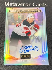 2024-25 OPC Platinum Hockey Graeme Clarke RC Auto Rainbow Rookie Devils
