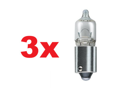 3x H6W 12V 6W BAX9s Glühbirne Glühlampe Standlicht Parklicht Auto-Lampe 517 920