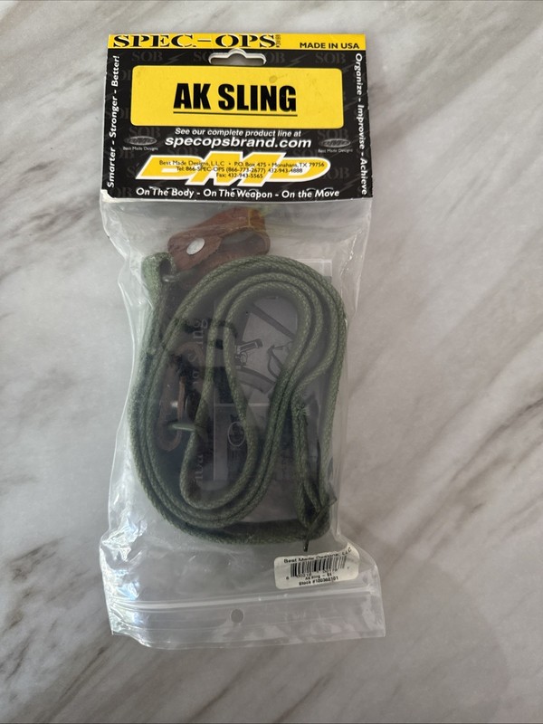 Spec-Ops Sling AK Sling Tactical Rifle Shoulder Sling
