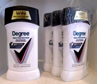Degree Max Protection Classic Antiperspirant Deodorant Solid 2.6 oz 2028 4-PACK