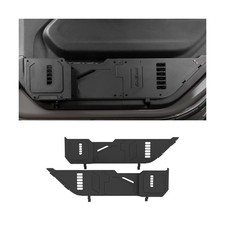 Metal Front Door Pocket Storage Box Compatible with 2018-2025 Jeep Wrangler J...