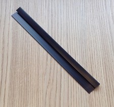 Black, Silver, White End Cap Trim 2.6m Plastic PVC Wall Panels Cladding 5mm