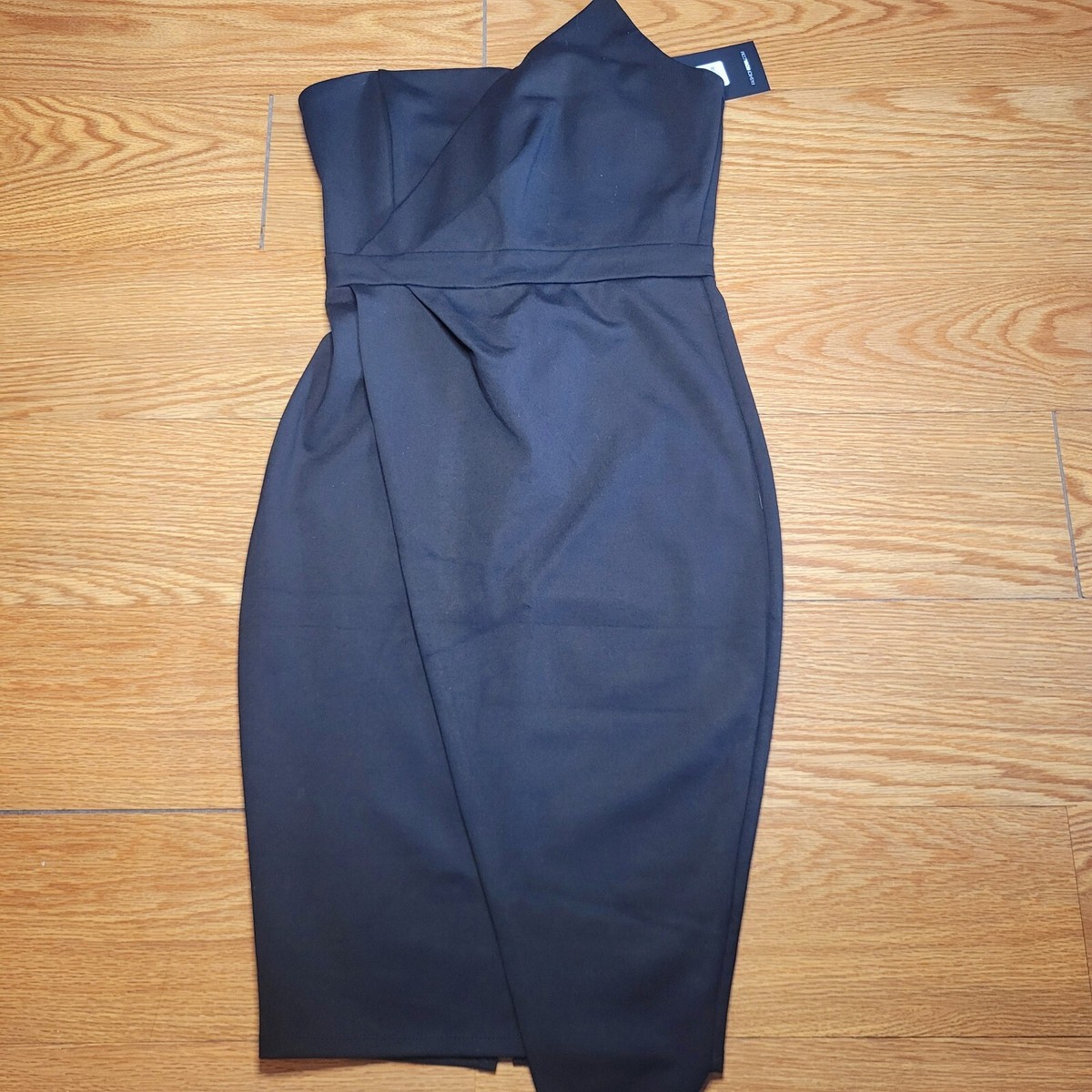 fashion nova medium dress Fashion Nova Josie Midi Dress - Charcoal main image 1
