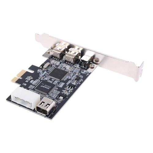 PCIe 3 Ports Firewire Cable Expansion Card PCI Express 1394B & 1394A TI XIO2213B - Afbeelding 10 van 13