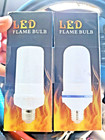 LED Flame Bulb 2-Pack Energy Efficient Long Life