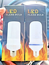 LED Flame Bulb 2-Pack Energy Efficient Long Life