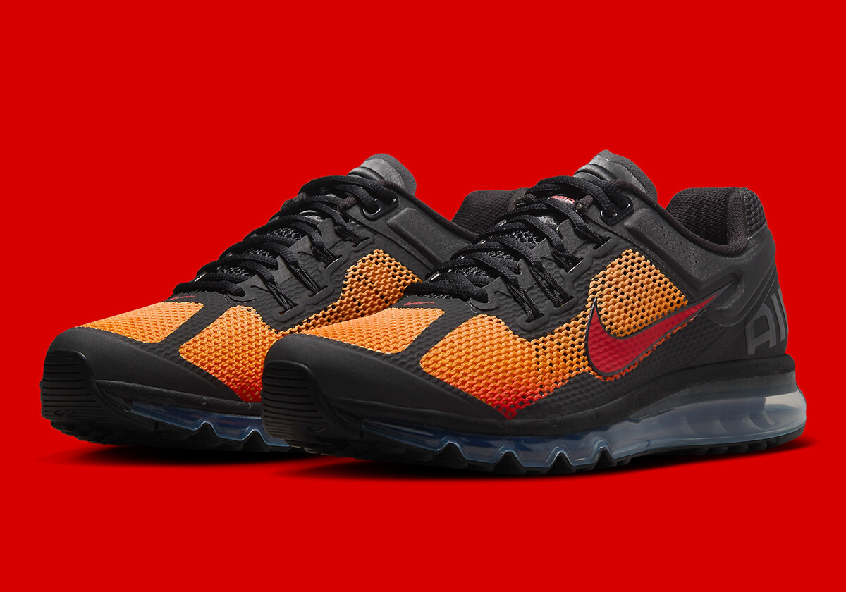 Кроссовки Nike Air Max 2013 Bright Ceramic Pimento Оранжево-черные HF4887-873 sz 8.5 Мужские