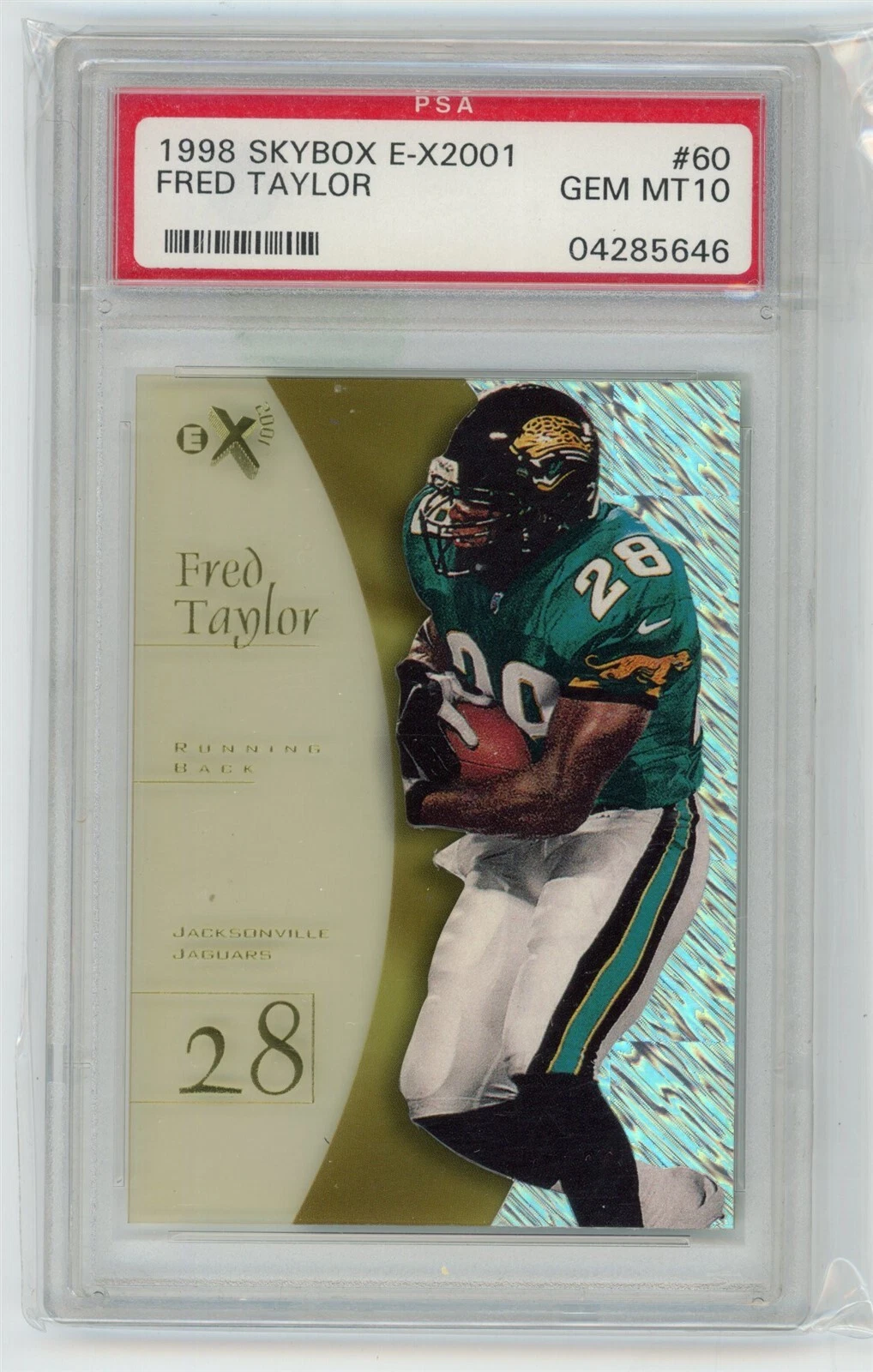 Fred Taylor Skybox E-X2001 #60 Base