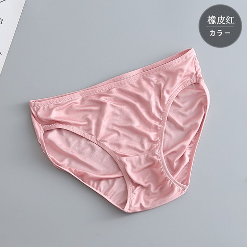 3 Pair 100% Mulberry Silk Underwear Women Briefs Thin Lady Panties Girly Panties - Bild 20 von 22