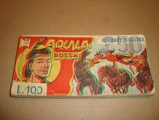 AQUILA ROSSA 2 RACCOLTINA STRISCIA M.TOMASINA 1956 COLLANA SUPPL.TO ALBO GUIZZO