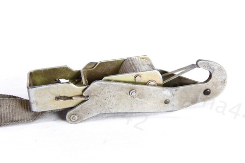 BROWN LINE Corp Aircraft Cargo Tie Down 21910-51 Ratchet Clip D Ring WB10730-2 - Picture 2 of 9