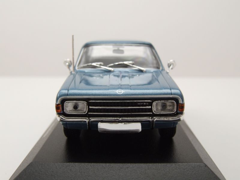 洋書 max TOP MODELS MAXICHAMPS - OPEL Rekord C 1966 Blau-metallic - 1/43