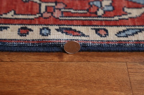 Geometric Heriz Serapi Turkish 8'x10' Area Rug Hand-knotted Living Room Carpet - Picture 12 of 12