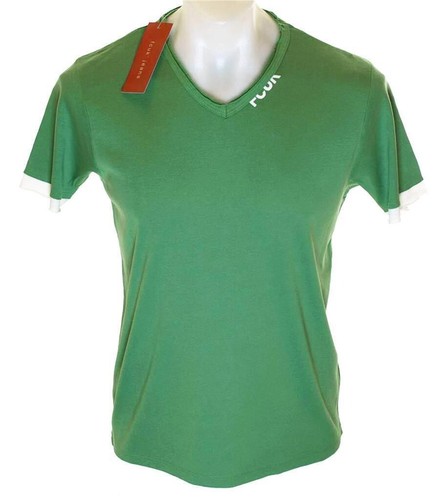 New Authentic Men's French Connection V Neck Stretch T Shirt Small Medium