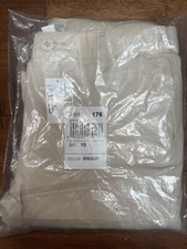 Children  s Place Girls Size 10 Adjustable Waist Bootcut Chino Khaki Pants