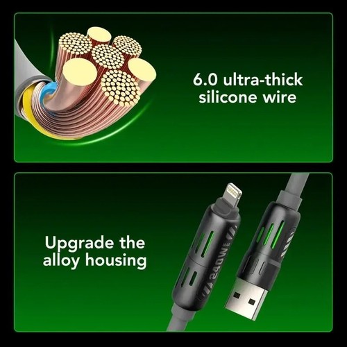 Type C,USB,lightning-Max 240W Fast Charging for iPhone 16/15, iPad and Data Sync - Picture 5 of 7