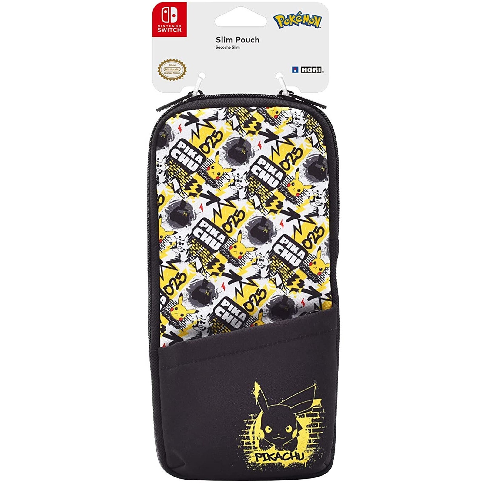 Nintendo Switch Case Carry Slim Pouch Bag Pokemon Pikachu Console Official UK