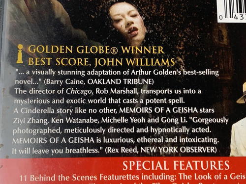 Memoiren einer Geisha (Full Scrn 2-Disc SpecEd) DVD Sehr guter Zustand/mit Hülle/ Versand am selben Tag - Bild 5 von 9