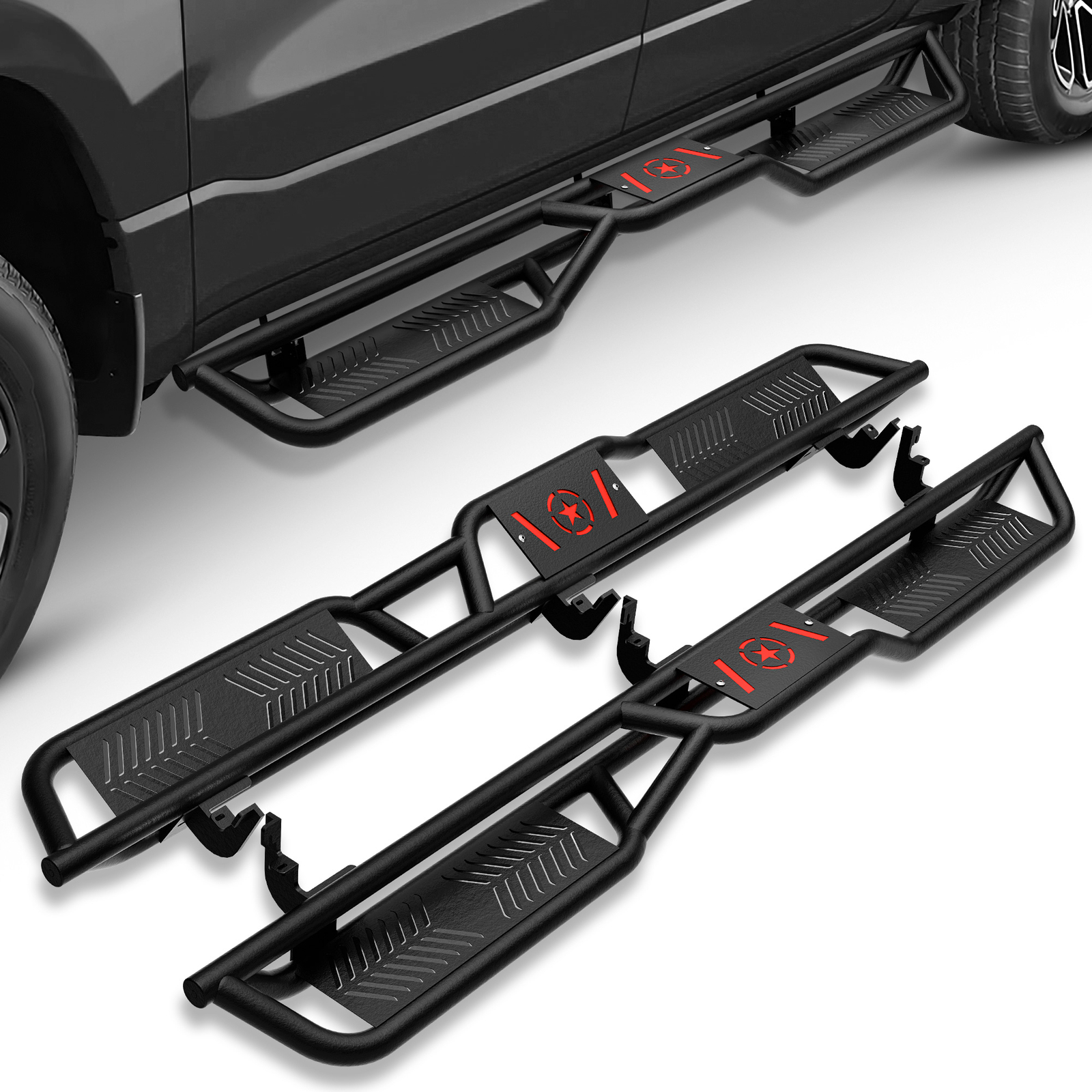 COLORADO  BOARDS 130cm ZUMA ツマ　S/M 7'' Side Steps Running Boards For 2015-2026 Chevy Colorado & GMC