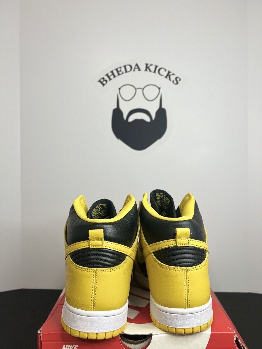 Nike Dunk High Iowa Maize Preowned Og CZ8149-002 Yellow Nike Dunk High Iowa Maize Preowned Og CZ8149-002 Yellow